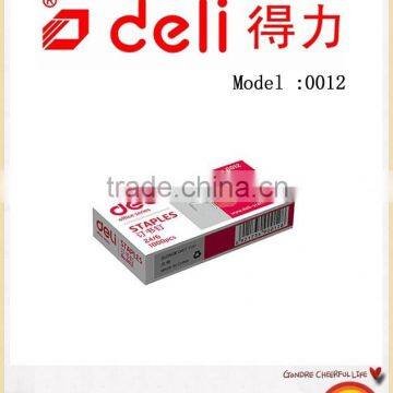 deli High strength staple 0012 number , Office suppliers/office staples