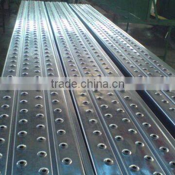 3M length Pre-Galvanized metal Scaffold Walk toe Board plank