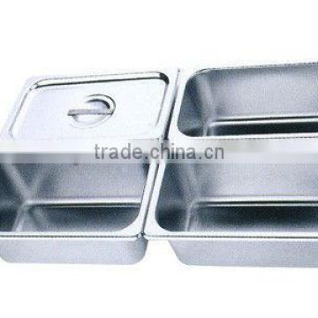 1/4 European Stainless steel gastronom pans