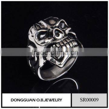 2016 The newest Wholesale skull style ring stainless steel jewelry