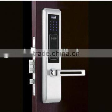 preety password&biometric fingerprint door lock