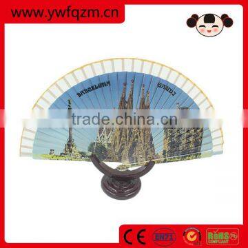 Hot selling spanish custom chinese bamboo hand fan