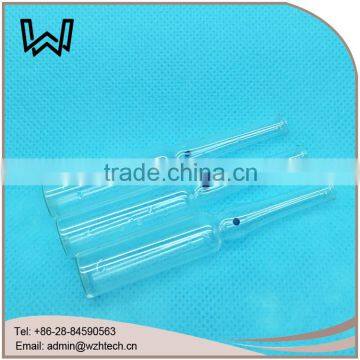 2ml clear ampoule glass bottle