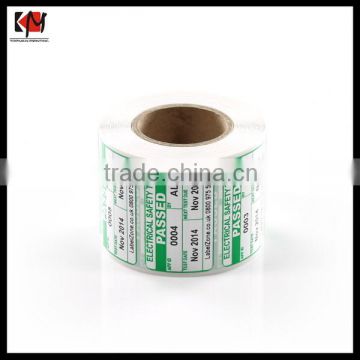 Excellent quality stylish custom transparent label sticker