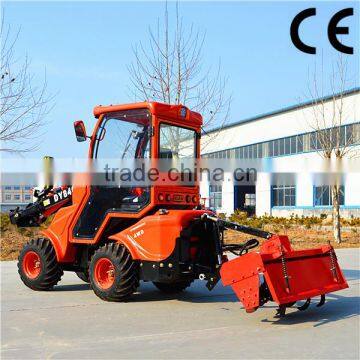 Hot and new!! Agricultural machine 4WD tractors with front loader