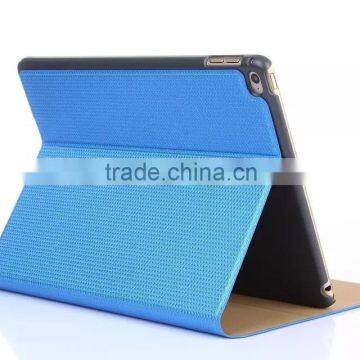 New Arrival Luxury Shiny Leather Case For Apple iPad 6 / Air 2