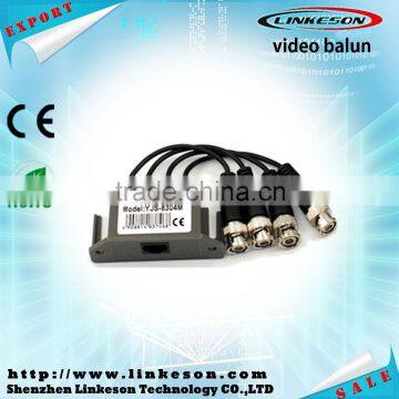Interference Rejection CCTV 4 ch Passive Utp Video Balun photo-1