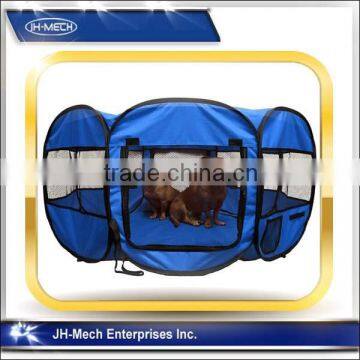 Folding Pet Playpen, Dog Playpen with Eight Panels