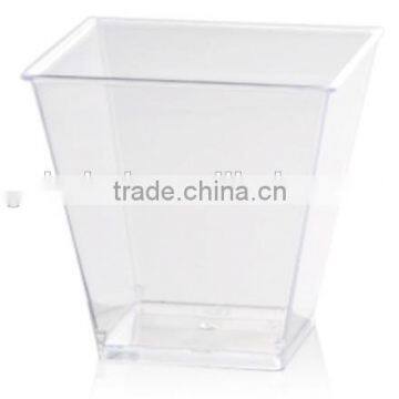 CH40-7271 food service disposable transparent plastic cup box dessert container