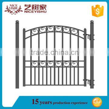 2016 new style apartment door design, luxurious main gate design home, iron pipe gate design on alibaba.com