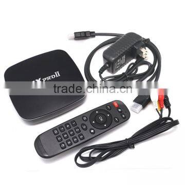 Quad Core Android TV Box KODI Amlogic S905 Smart TV Box Family Video