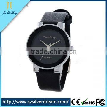 Waterproof Leather Band Lady Anticlockwise Watch wholesale alibaba