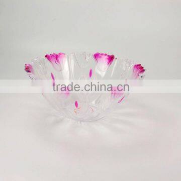 plastic new and flower plate