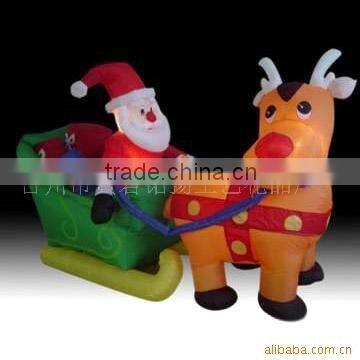 inflatable christmas reindeer