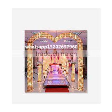 Wedding party welcome gate decoration, wedding cloumn pillars