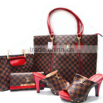 2016 Haniye Wholesale high quality shoes and bag set italian shoes bag set/MAY18-1-2