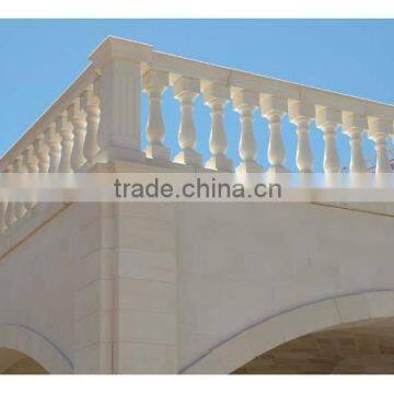 exterior marble hand rail balustrade