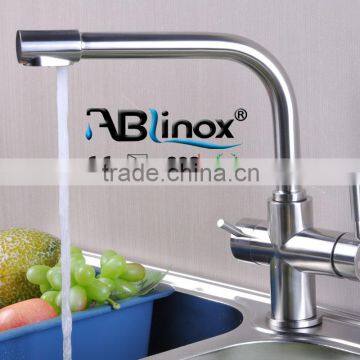 Healthy Pure water 3 way SS kitchen faucet