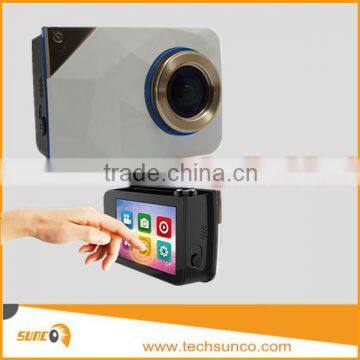 Unique Touch panel sports action cams HD digital video camcorder 16mp