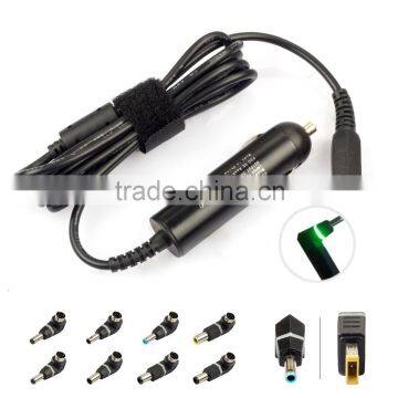 90W Automatic Universal car battery charger With 10Tips For IBM Thinkpad Yoga 20V3.25A