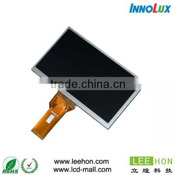 INNOLUX 7" tft 800*480 lcd display for industrial 500:1 T070TN94