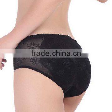 Lady Padded Panties Underweare Cotton Hip padded panties With Lace for Women