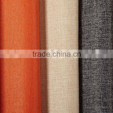 hot sale fashion linen pvc coated polyester outdoor furniture fabric factory