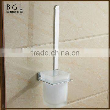 20750 new design modern wall-mounted wc toilet brush holder zinc alloy bathroom accessories