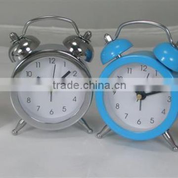 Newly developed metal table clock with mini shape