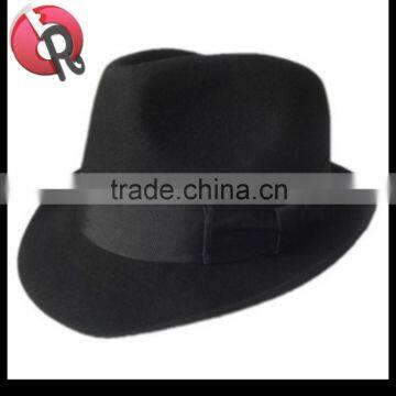 100% Australia Wool Decorate Fedora Hat photo-3