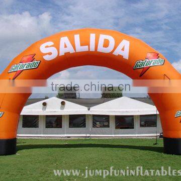 Inflatable Arch entrance with LOGO printing oxford fabric advertising arch wholesale