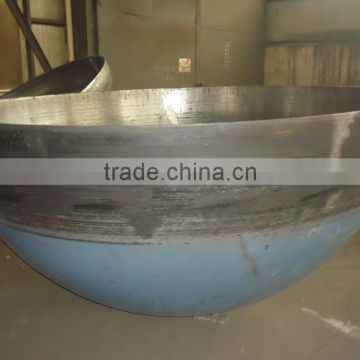 ASME large torispherical dish head gland for pressure vessel