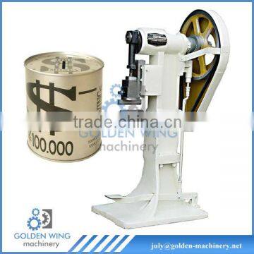 Manual tin can sealing machine/ tin can body seamer closing machine for tea/biscuit can making production line