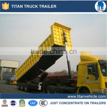 CCC ISO Certification and 13000*2500*2850mm Size 40 ton dumper trailer truck