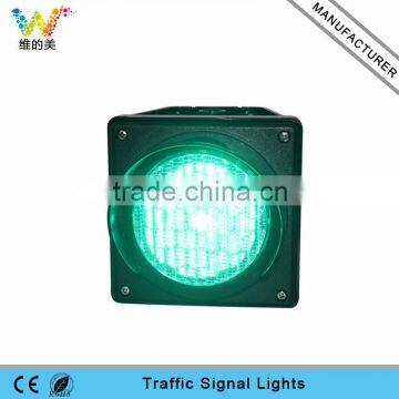 Parking lot customized PC 100mm green mini led traffic light