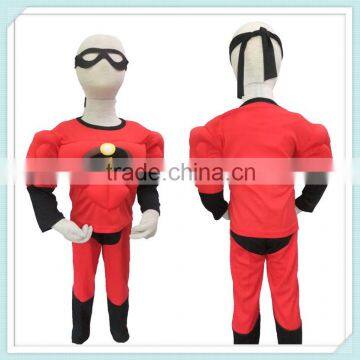 Muscle Costume The Incredible Child Boy Costume The Incredible Hero Costume For Children Mascot Costume/ Mascot