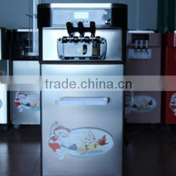 2014 hot sale 2+1mixed flavour soft ice cream machine