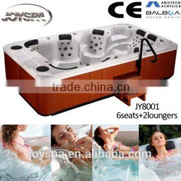 New Europe luxury 118 jets outdoor spa hot tub from direct manufacturer cheap hot tub