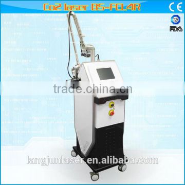 Carboxytherapy Portable Fractional CO2 Laser Equipment For Skin Rejuvenation Mole Removal