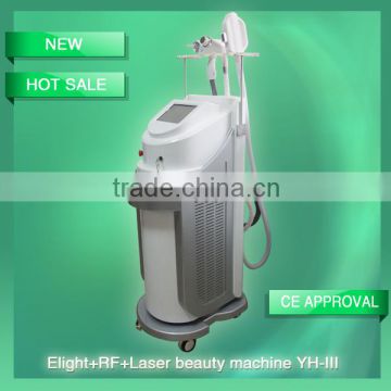 Medical 3 In 1 Multifunction Elight Rf 640-1200nm Ipl Hair Removal Machine Beauty Equipment YH-III