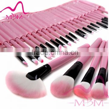 32 Pcs Professional Goat Hair Makeup Cosmetic Brush Set