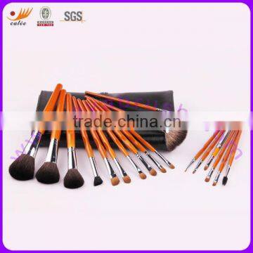 hot selling 18pcs makeup brush sets with special design handle