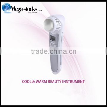 Beauty Photon LED Light Cold Facial Care Hot Ice Hot Ionic Positive Negative Ion Portable Hammer Device