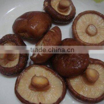 canned shiitake(lentinus deodes)