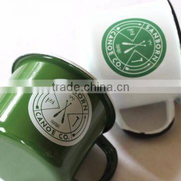 enamel mug
