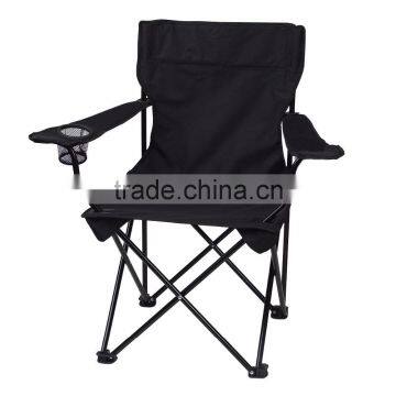 Folding Camping Chair Portable Fishing Beach Outdoor Collapsible Chairs-Black photo-2