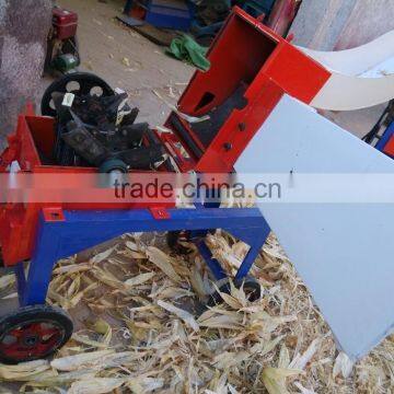 Chaff cutter and grain crusher machine for silage