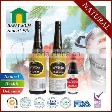 Low-Soldium OEM Soy Sauce with No Preservative