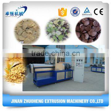 extruded corn flakes breakfast cereals production equipment line