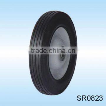 8''x1.75'' semi-pneumatic tire centered rim